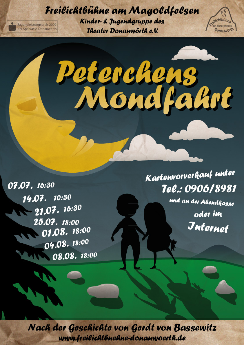 Plakat Peterchens Mondfahrt